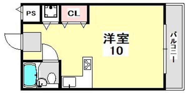 大昭マンションの物件間取画像